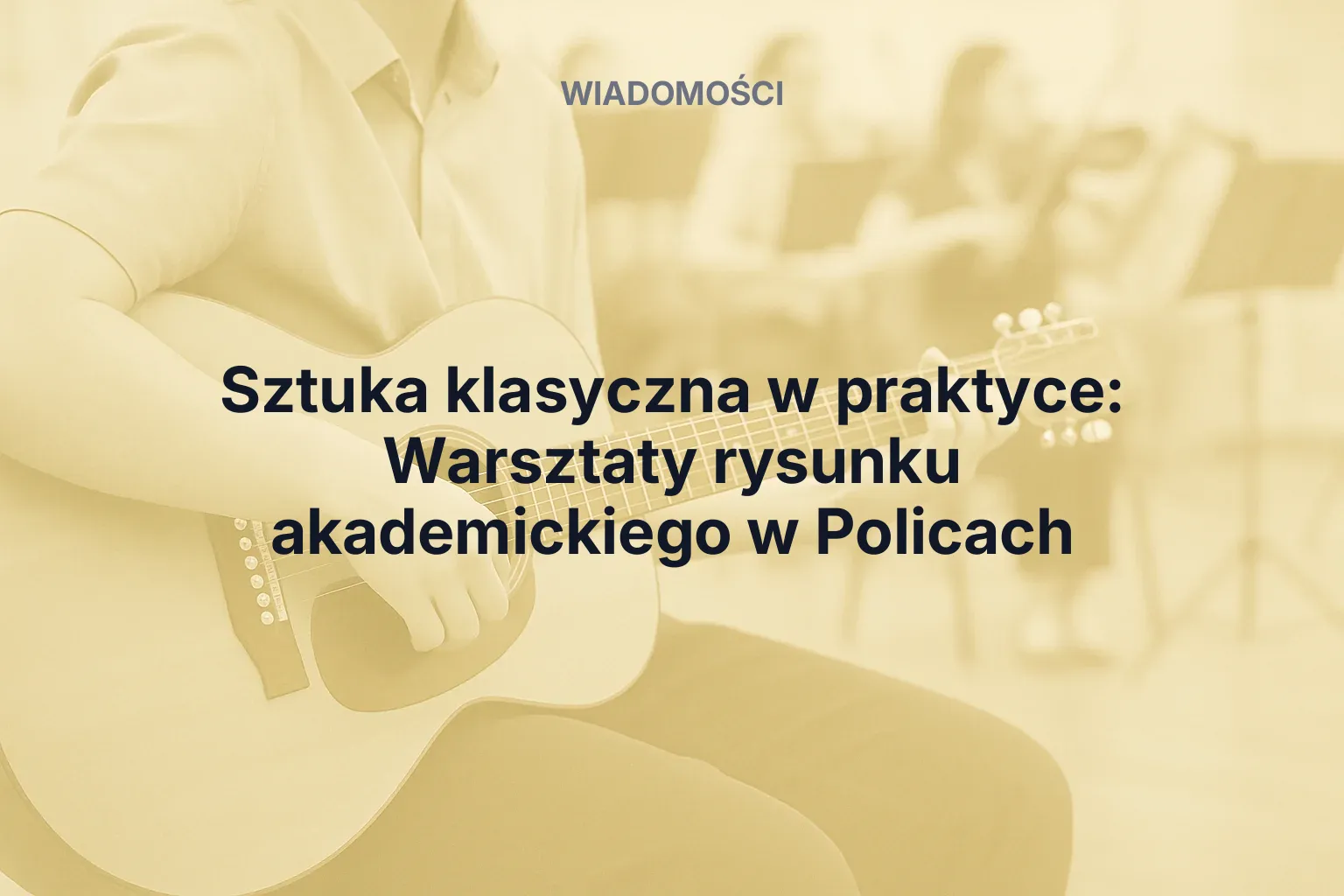 Miniatura: Sztuka klasyczna w praktyce: Warsztaty rysunku akademickiego w Policach